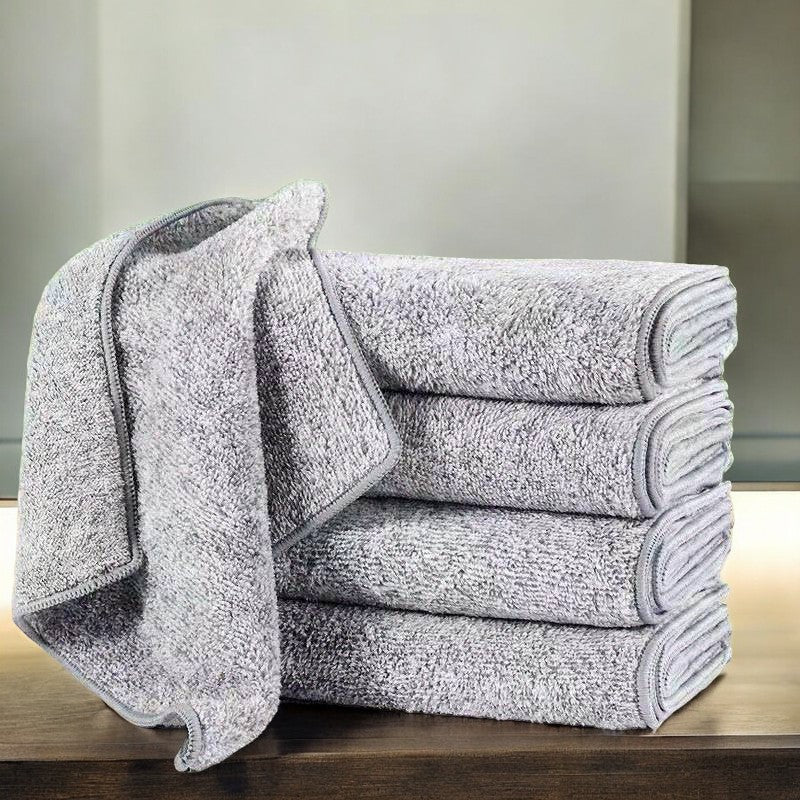 Ultra-Saugfähige Bambuskohlefaser-Reinigungstücher