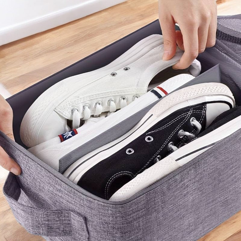 Tragbare Aufbewahrungstasche für Schuhe